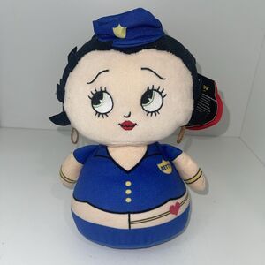 Betty Boop Plush Doll Police Officer Kelly Toy 2017 Betty "Oop A Doop" NEW